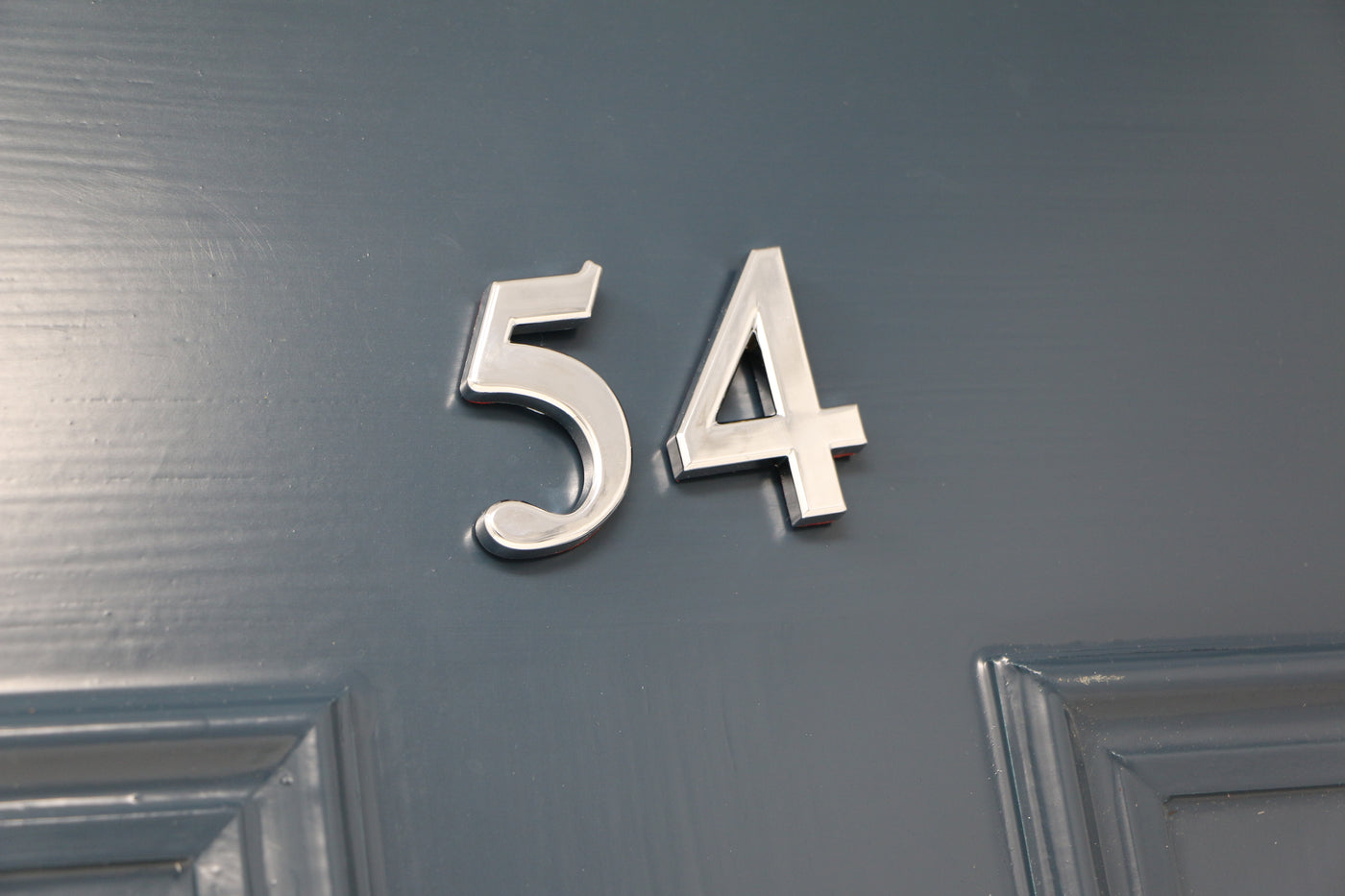 stainless door number