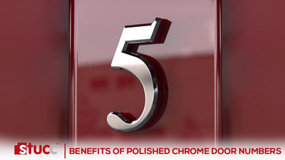 Benefits of Polished Chrome Door Numbers